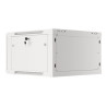 Lanberg | Rack cabinet 19" wall-mount 12U/600x450 for self-assembly with metal door (flat pack) | WF01-6412-00S | Grey