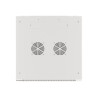 Lanberg | Rack cabinet 19" wall-mount 12U/600x450 for self-assembly with metal door (flat pack) | WF01-6412-00S | Grey