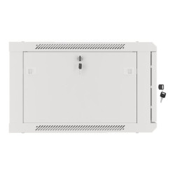 Lanberg | Rack cabinet 19" wall-mount 12U/600x450 for self-assembly with metal door (flat pack) | WF01-6412-00S | Grey