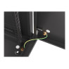 Lanberg | Rack cabinet 19" wall-mount 12U/600x600 for self-assembly with metal door (flat pack) | WF01-6612-00B | Black
