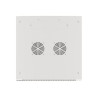 Lanberg | Rack cabinet 19" wall-mount 12U/600x600 for self-assembly with metal door (flat pack) | WF01-6612-00S | Grey