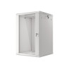 Lanberg | Rack cabinet 19" wall-mount 18U/600x600 (flat pack) | WF01-6618-10S | Grey