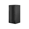 Lanberg | Rack cabinet 19" wall-mount 27U/600x600 (flat pack) | WF01-6627-10B | Black