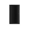 Lanberg | Rack cabinet 19" wall-mount 27U/600x600 (flat pack) | WF01-6627-10B | Black