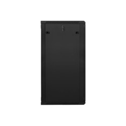 Lanberg | Rack cabinet 19" wall-mount 27U/600x600 (flat pack) | WF01-6627-10B | Black