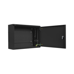 Lanberg | Rack cabinet 19" wall-mount 4U+3U/540x200 low-profile | WAF1-5203-04-00B | Black