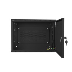 Lanberg | Rack cabinet 19" wall-mount 4U+3U/540x200 low-profile | WAF1-5203-04-00B | Black