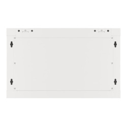 Lanberg | Rack cabinet 19" wall-mount 6U/600x450 for self-assembly with metal door (flat pack) | WF01-6406-00S | Grey