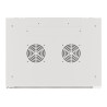 Lanberg | Rack cabinet 19" wall-mount 6U/600x450 for self-assembly with metal door (flat pack) | WF01-6406-00S | Grey