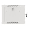 Lanberg | Rack cabinet 19" wall-mount 6U/600x450 for self-assembly with metal door (flat pack) | WF01-6406-00S | Grey
