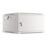 Lanberg | Rack cabinet 19" wall-mount 6U/600x600 for self-assembly with metal door (flat pack) | WF01-6606-00S | Grey
