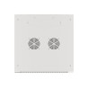 Lanberg | Rack cabinet 19" wall-mount 6U/600x600 for self-assembly with metal door (flat pack) | WF01-6606-00S | Grey