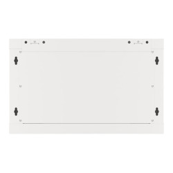 Lanberg | Rack cabinet 19" wall-mount 6U/600x600 for self-assembly with metal door (flat pack) | WF01-6606-00S | Grey
