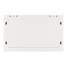 Lanberg | Rack cabinet 19" wall-mount 6U/600x600 for self-assembly with metal door (flat pack) | WF01-6606-00S | Grey