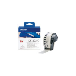 Brother | DK-22210 Continuous Length Paper Label | White | DK | 29mm | 30.5 m