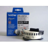 Brother | DK-22214 Continuous Length Paper Label | Black, White | DK | 12mm | 30.5 m