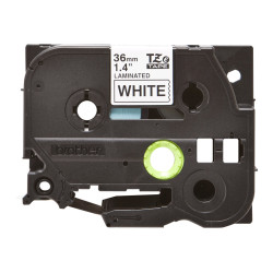 Brother | TZe-261 Laminated Tape | Black on White | TZe | 8 m | 3.6 cm