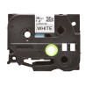 Brother | TZe-261 Laminated Tape | Black on White | TZe | 8 m | 3.6 cm