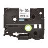 Brother | TZe-261 Laminated Tape | Black on White | TZe | 8 m | 3.6 cm