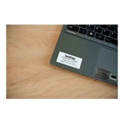 Brother | TZe-261 Laminated Tape | Black on White | TZe | 8 m | 3.6 cm