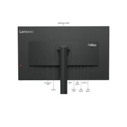 Lenovo | ThinkVision | T32p-30 | 31.5 " | IPS | 16:9 | 60 Hz | 4 ms | 3840 x 2160 pixels | 350 cd/m | HDMI ports quantity 1 | Bl