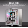 Corsair PC Case | 6500X Dual Chamber | White/Satin Gray Aluminum | Mid-Tower | Power supply included No
