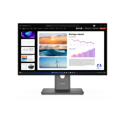 Lenovo ThinkVision P24q-40 | 23.8 " | IPS | 16:9 | 120 Hz | 4 ms | 2560 x 1440 pixels | 300 cd/m | HDMI ports quantity 1 | Raven