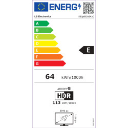 LG 55QNED85A3C | 55 | Smart TV | webOS 25 | UHD | Bllack
