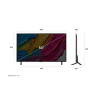 LG 50QNED80A3A | 50 | Smart TV | webOS 25 | UHD | Black