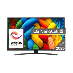 LG 43NANO81A3A | 43 | Smart TV | webOS 25 | UHD