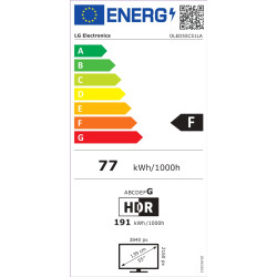 LG OLED55C51LA | 55 | Smart TV | webOS 25 | UHD