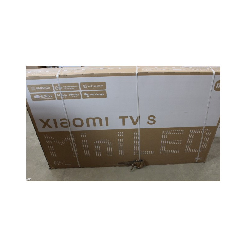 Xiaomi | TV | S Mini LED 2025 | 65 | Smart TV | Google TV | UHD | Black | DAMAGED PACKAGING