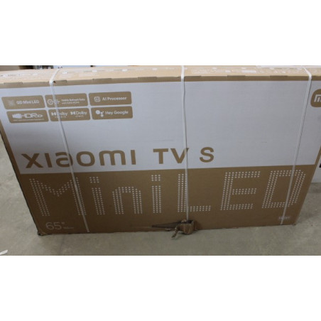 Xiaomi | TV | S Mini LED 2025 | 65 | Smart TV | Google TV | UHD | Black | DAMAGED PACKAGING