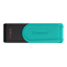 Kingston USB Flash Drive | DataTraveler Exodia S | 128 GB | USB 3.2 Gen 1 | Black/Turquoise