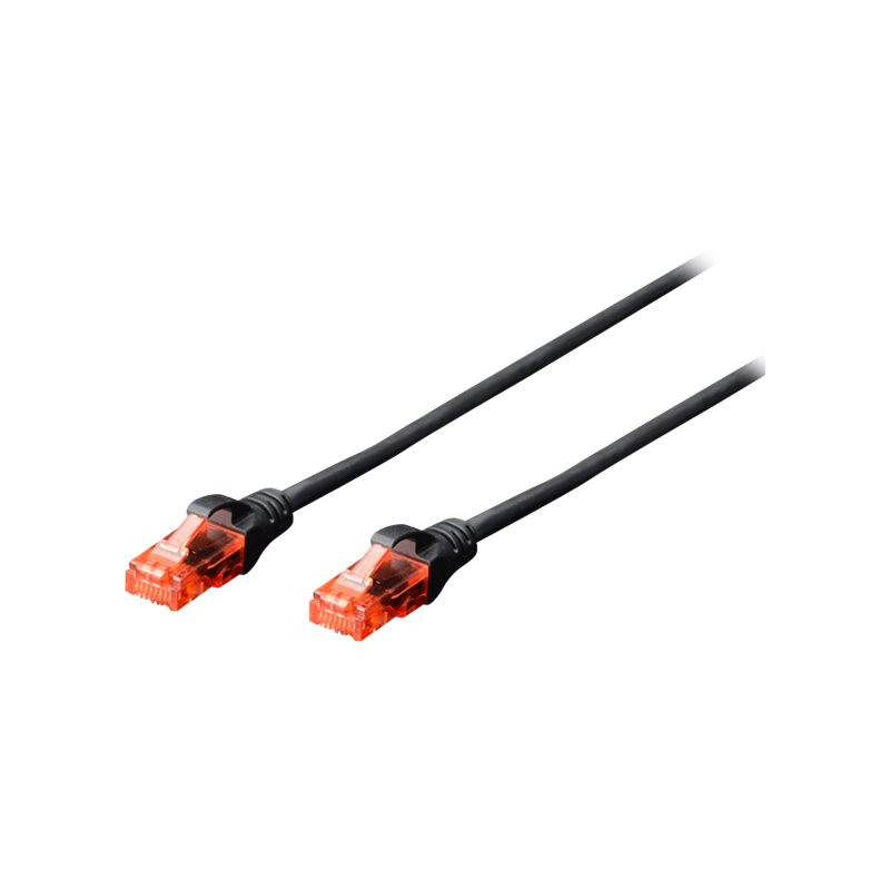 Digitus CAT 6 U/UTP | Patch cord | Length 15 m | Grey