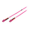 Digitus Fiber Optic Multimode | DK-2533-02-4 | Patch cord | Length 2 m | Erika violet