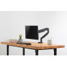 Digitus Desk Mount | DA-90394 | Adjustable Height, Rotate, Swivel | 15-32 " | Maximum weight (capacity) 9 kg | Black
