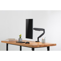 Digitus Desk Mount | DA-90394 | Adjustable Height, Rotate, Swivel | 15-32 " | Maximum weight (capacity) 9 kg | Black