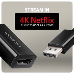AXAGON Active adapter RVD-HI20N | DisplayPort to HDMI | 0.15 m