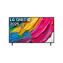 LG 55QNED80A3A | 55 | Smart TV | webOS | UHD | Black