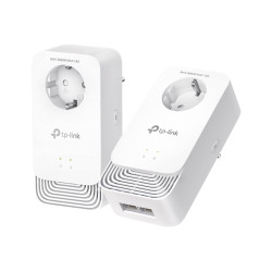 TP-LINK G.hn2400 Passthrough Powerline Kit | PG2400P KIT | 1428 Mbit/s