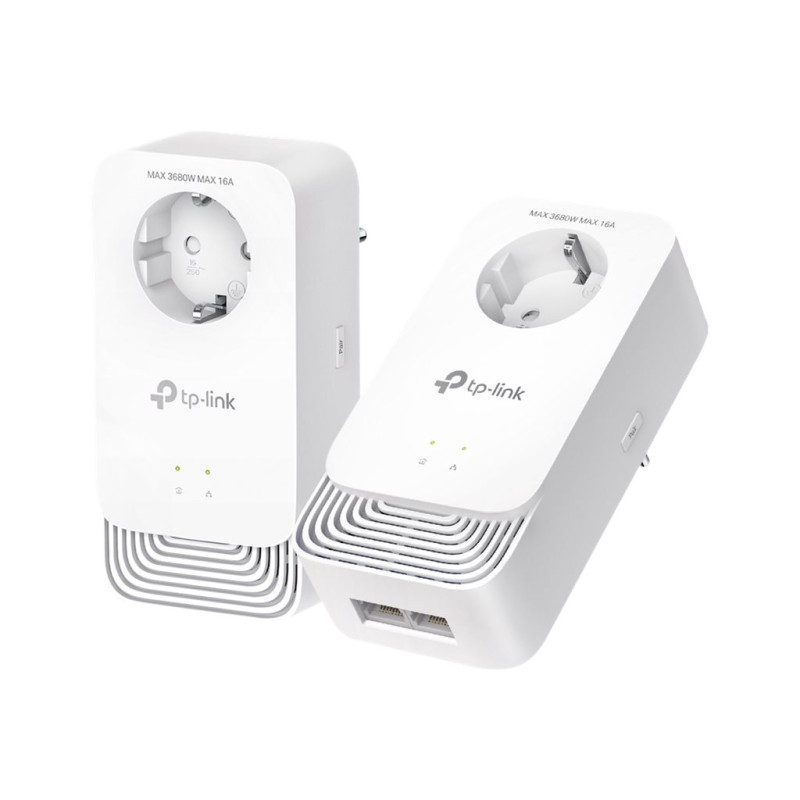 TP-LINK G.hn2400 Passthrough Powerline Kit | PG2400P KIT | 1428 Mbit/s