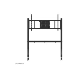 Neomounts Floor stand | FL50-575BL1 TV trolley | Adjustable Height | 65-110 " | Maximum weight (capacity) 125 kg | Black