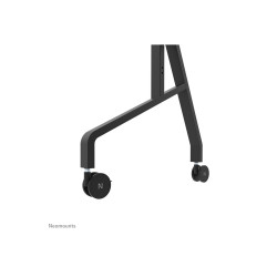 Neomounts Floor stand | FL50-575BL1 TV trolley | Adjustable Height | 65-110 " | Maximum weight (capacity) 125 kg | Black