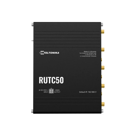 Teltonika Industrial 5G Router with Wi-Fi 6 | RUTC5020 | 802.11ax | 10/100/1000 Mbit/s | Ethernet LAN (RJ-45) ports 5 | Mesh Sup