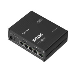 Teltonika Industrial 5G Router with Wi-Fi 6 | RUTC5020 | 802.11ax | 10/100/1000 Mbit/s | Ethernet LAN (RJ-45) ports 5 | Mesh Sup