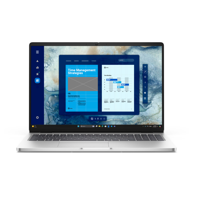 Dell Pro 16 PC16250 | 16 " | FHD+ | Anti-glare | Intel Core Ultra 7 | 255U | 32 GB | DDR5 | Solid-state drive capacity 1000 GB |