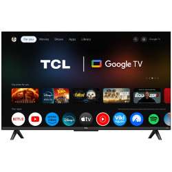 TCL 4K QLED TV | 43T69C | 43 | Smart TV | Google TV | UHD | Black