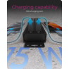 Raidsonic | 20-in-1 USB HUB with power supply, on/off button and mounting brackets | IB-HUB1720-U3