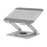 Raidsonic Laptop stands IB-NH300-R | Ergonomic positioning, Rotatable design | 17 " | Silver